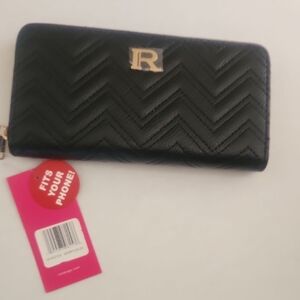 Black Chevron Wallet